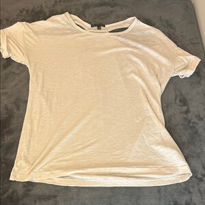 Casual Cream Women's Top